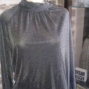 Vtg Night Life for Lilli Ann Top💕